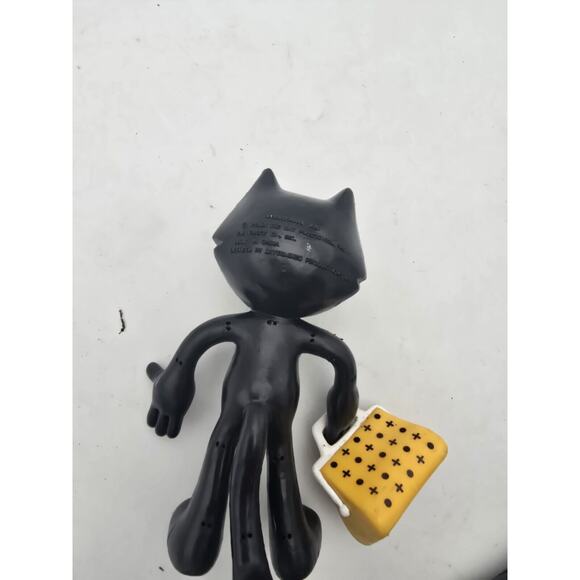 * NJ CROCE FELIX THE CAT ACTION FIGURE * Pre-owned - Picture 3 of 5